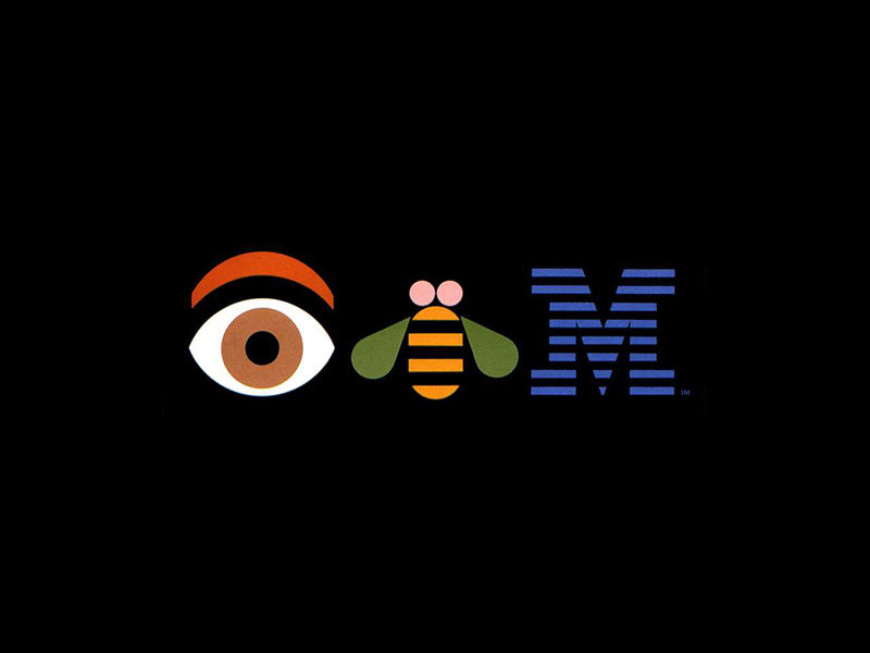 Il poster rebus di IBM