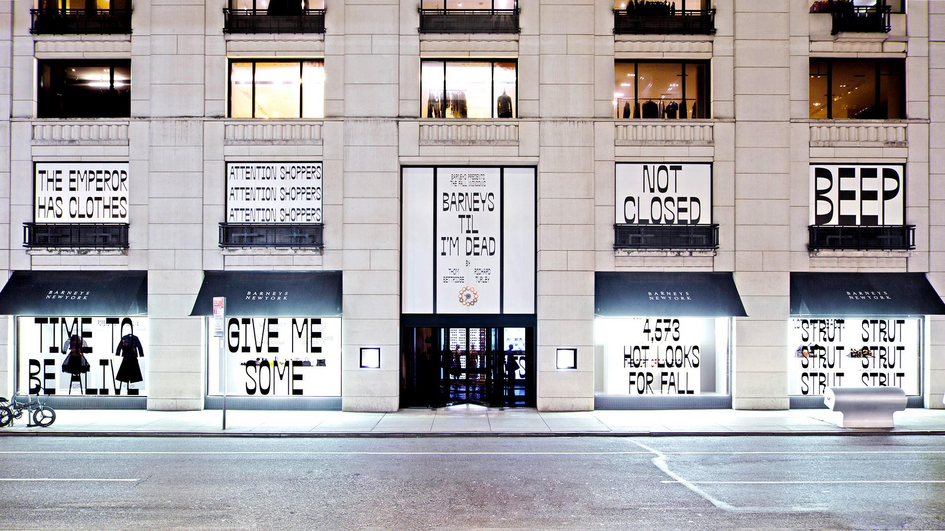 La campagna dei grandi magazzini Barneys di New York