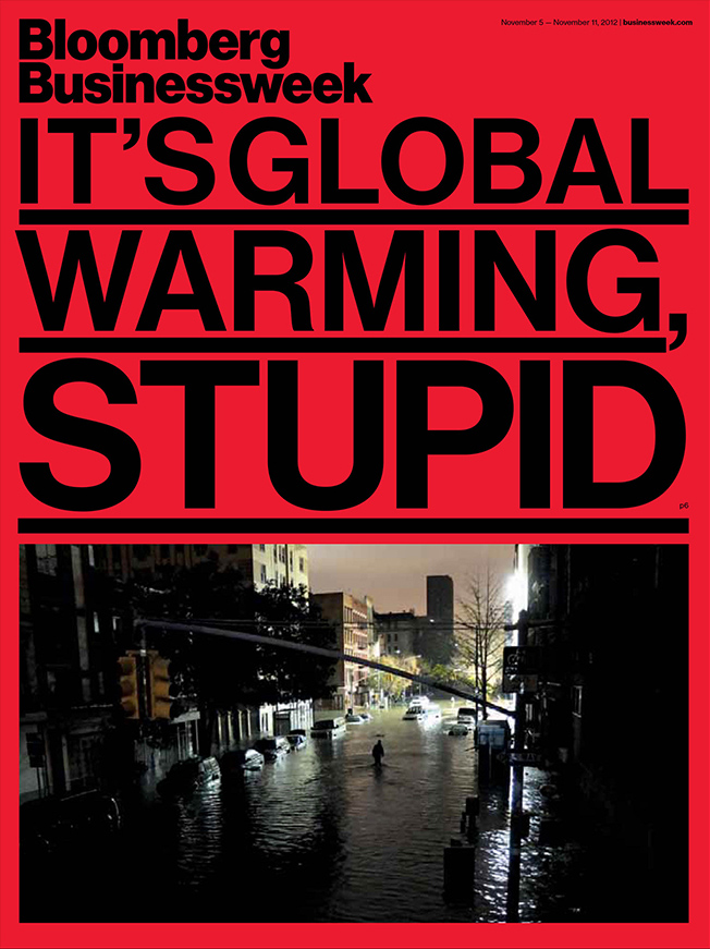 Una copertina di *Bloomberg Businessweek*