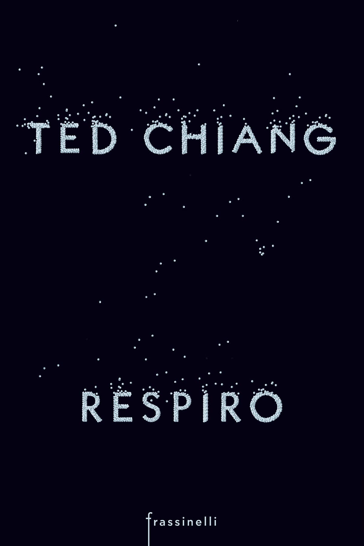 La copertina della raccolta di racconti di Ted Chiang