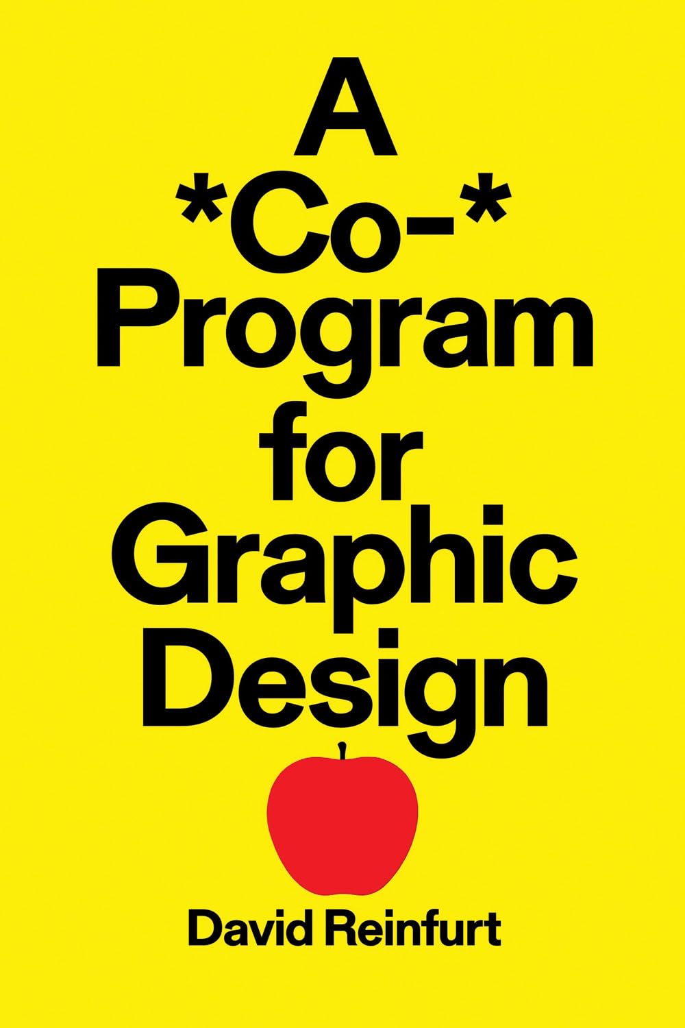 La copertina di A Co-Program for Graphic Design