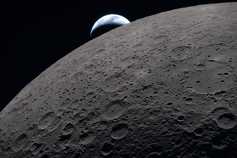 La Terra vista dalla missione Artemis II, NASA La Terra vista dalla missione Artemis II, NASA